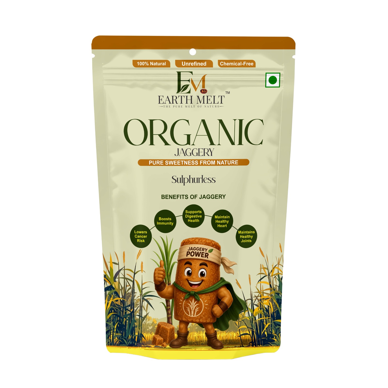 Jaggery powder